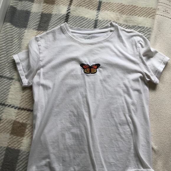 Brandy melville butterfly shirt - Picture 2 of 2